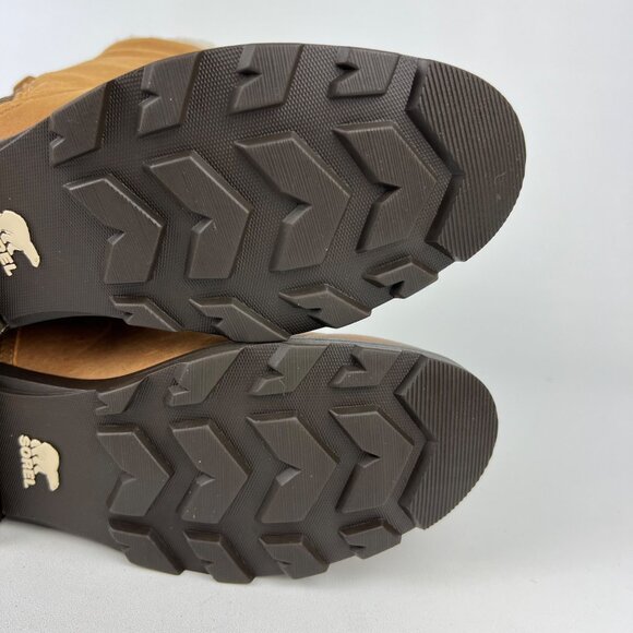 Sorel Womens Emelie Foldover Boot NL3025 Waterproof Camel Leather size 6.5 - Picture 13 of 16